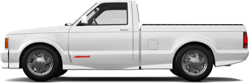 GMC Syclone 2 Door pickup truck 1991-1992
